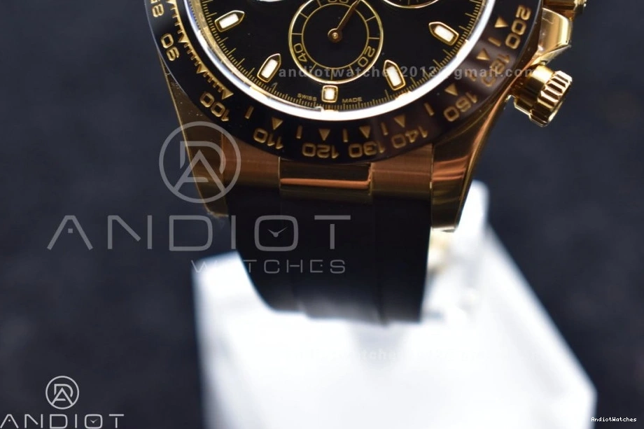 Black 116518 Oysterflex SA 759 Strap Clean Best Breathable Dial Edition Rubber Daytona on 1:1 1209